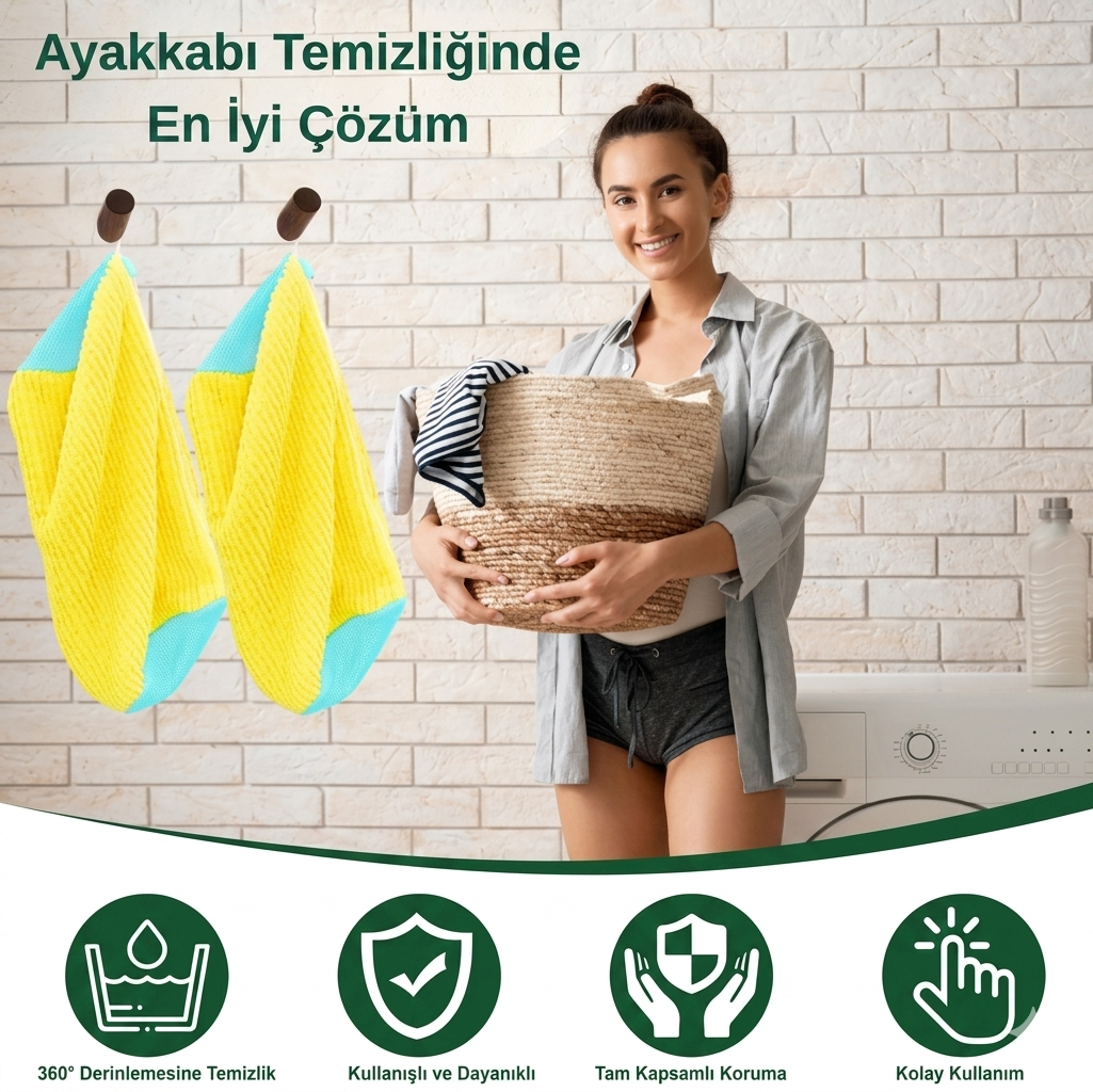 CleanStep - Ayakkabı Yıkama Çantası